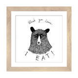 iCanvas "What You Leave, I Eat" by Jimbobart