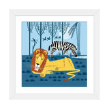 iCanvas "While The Lion Sleeps" by Oliver Lake