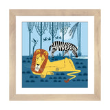 iCanvas "While The Lion Sleeps" by Oliver Lake