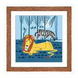 iCanvas "While The Lion Sleeps" by Oliver Lake