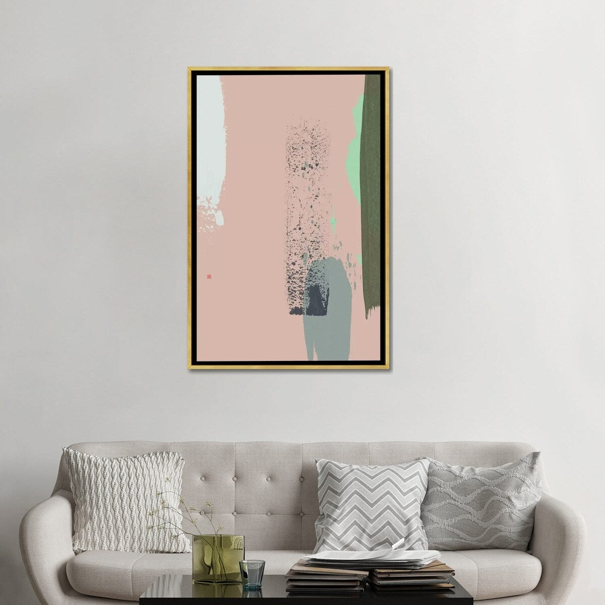 iCanvas "Wickerwork III" by Thoth Adan Framed Canvas Print
