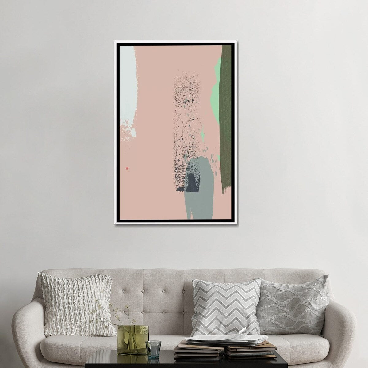 iCanvas "Wickerwork III" by Thoth Adan Framed Canvas Print