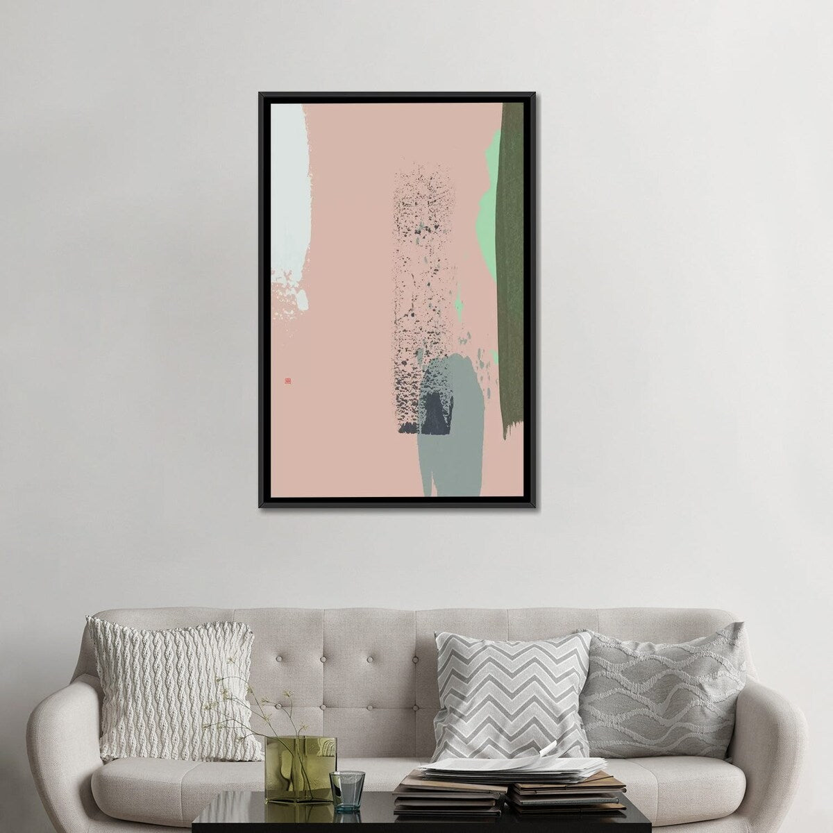 iCanvas "Wickerwork III" by Thoth Adan Framed Canvas Print