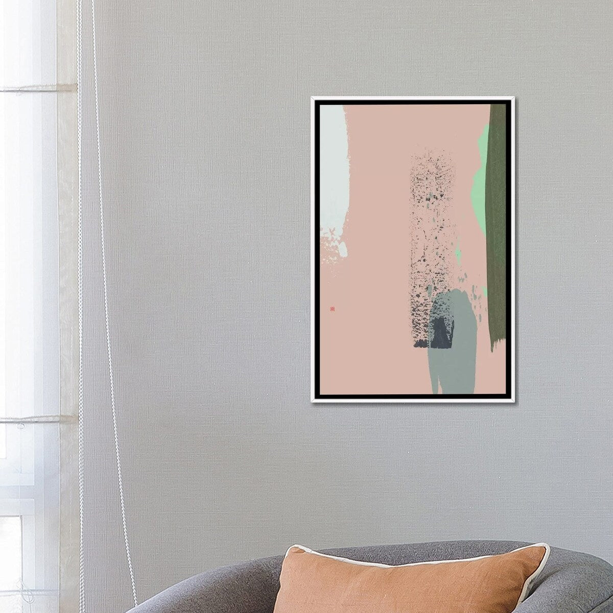 iCanvas "Wickerwork III" by Thoth Adan Framed Canvas Print