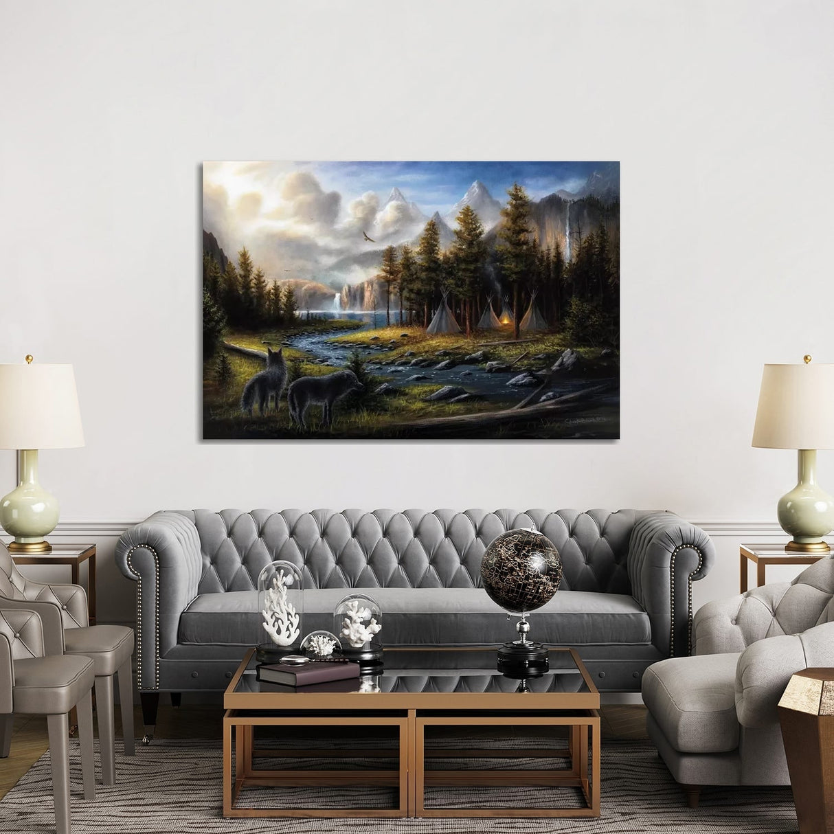 iCanvas "Wild America" by Chuck Black Canvas Print