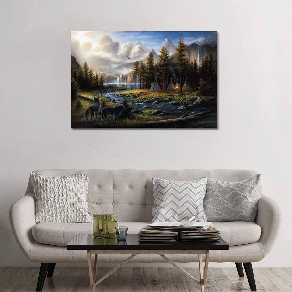 iCanvas "Wild America" by Chuck Black Canvas Print