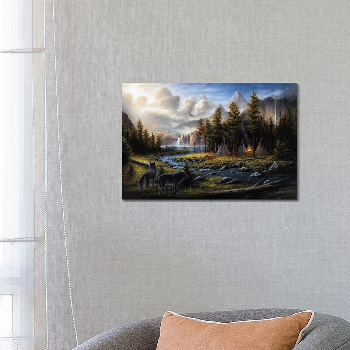 iCanvas "Wild America" by Chuck Black Canvas Print