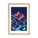 iCanvas "Winter Night" by Annie Brace