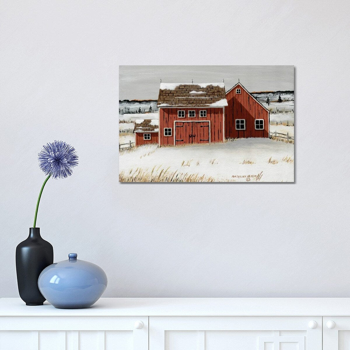iCanvas "Winters Morn" by Anthony Kleem Canvas Print