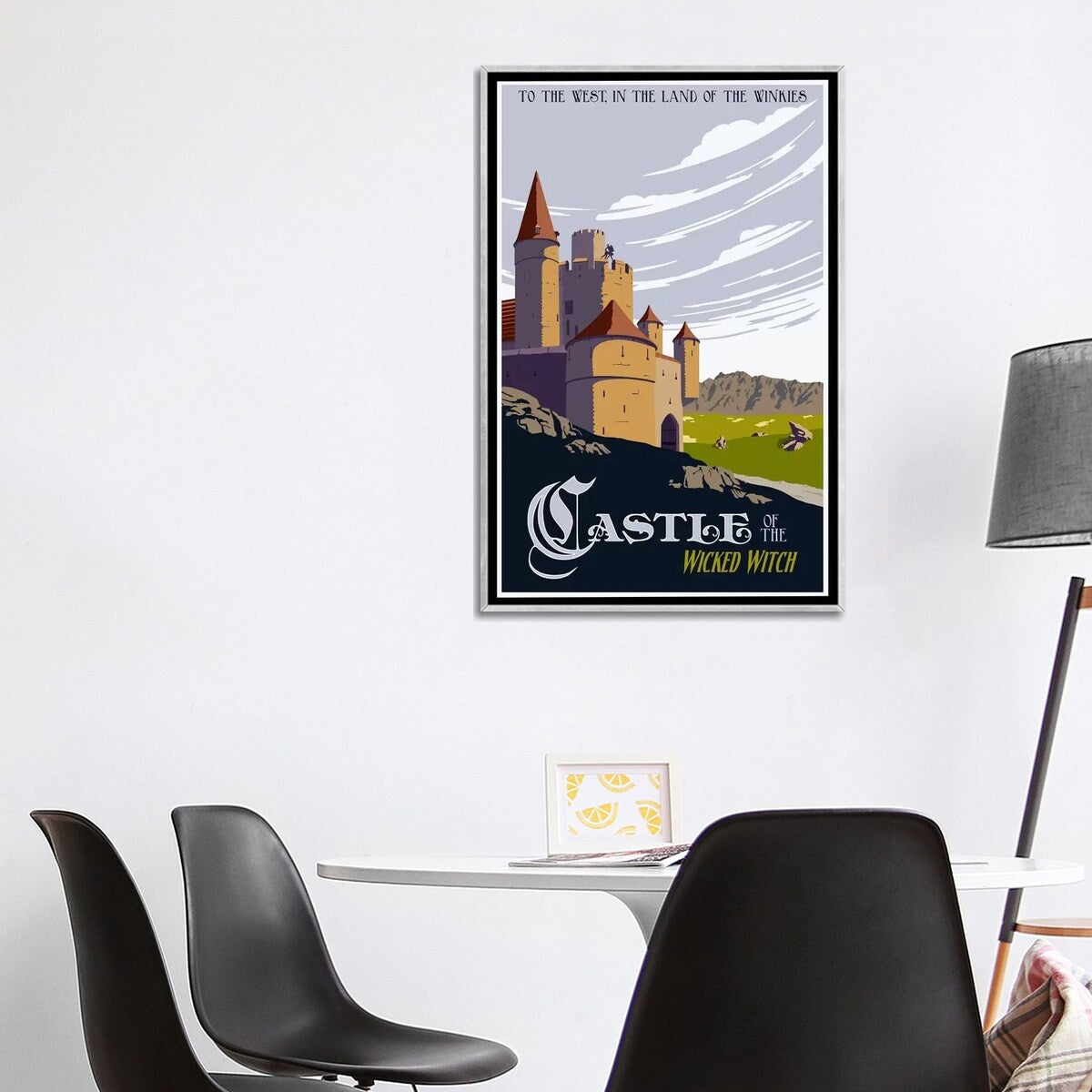 iCanvas "Witche's Castle Travel" by Steve Thomas Framed