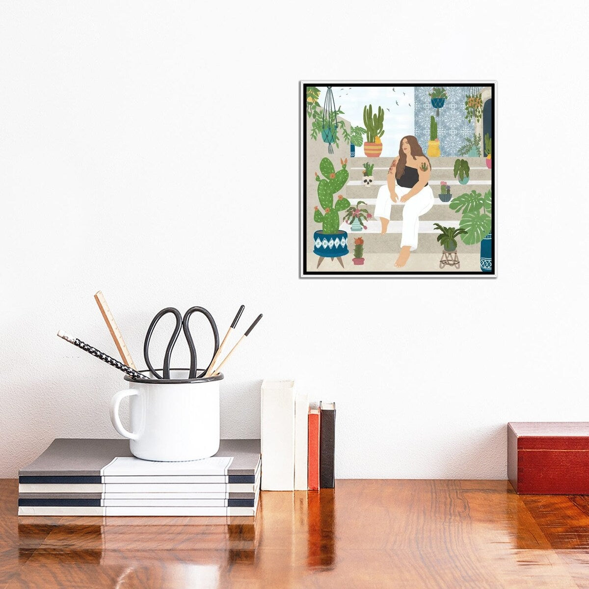 iCanvas "Woman From Sevilla" by Sheila Gotti Framed