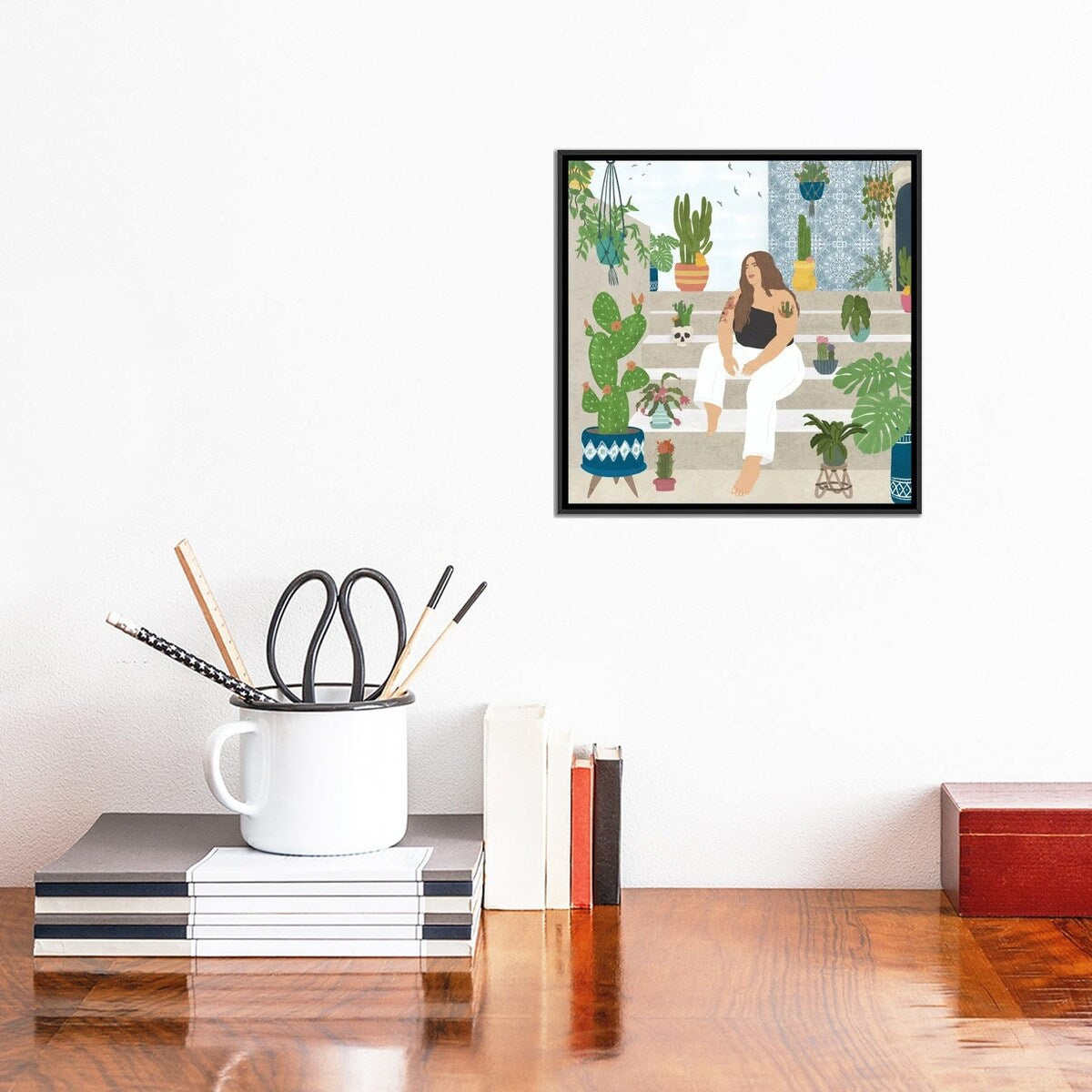 iCanvas "Woman From Sevilla" by Sheila Gotti Framed