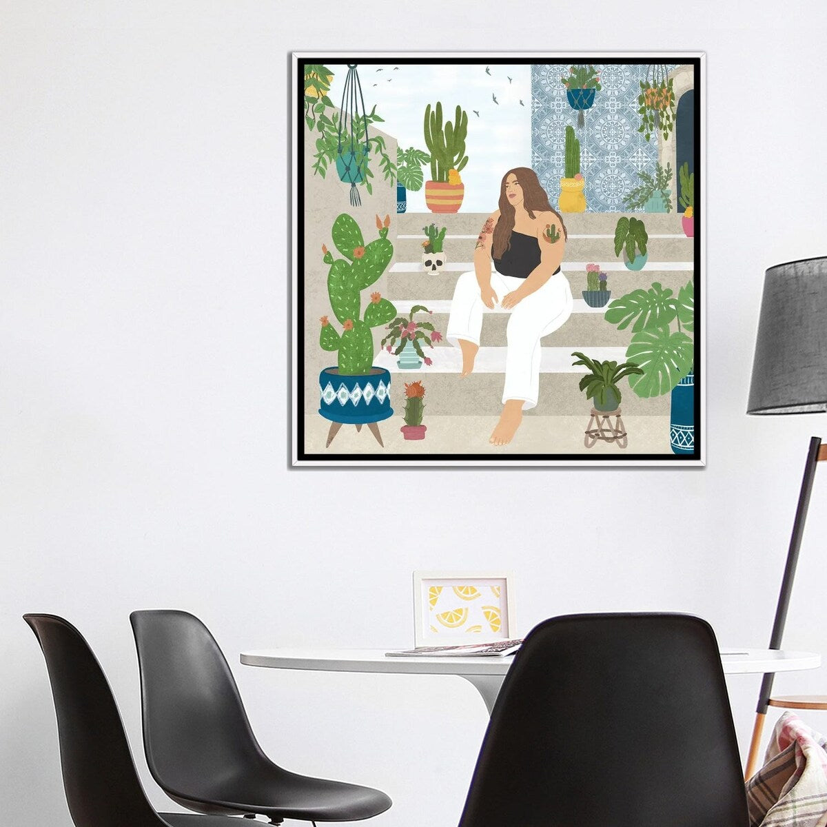 iCanvas "Woman From Sevilla" by Sheila Gotti Framed