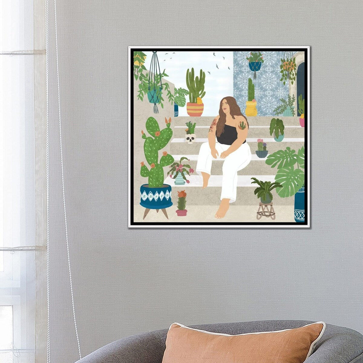 iCanvas "Woman From Sevilla" by Sheila Gotti Framed