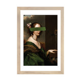 iCanvas "Woman Vintage Portrait V" by Bona Fidesa