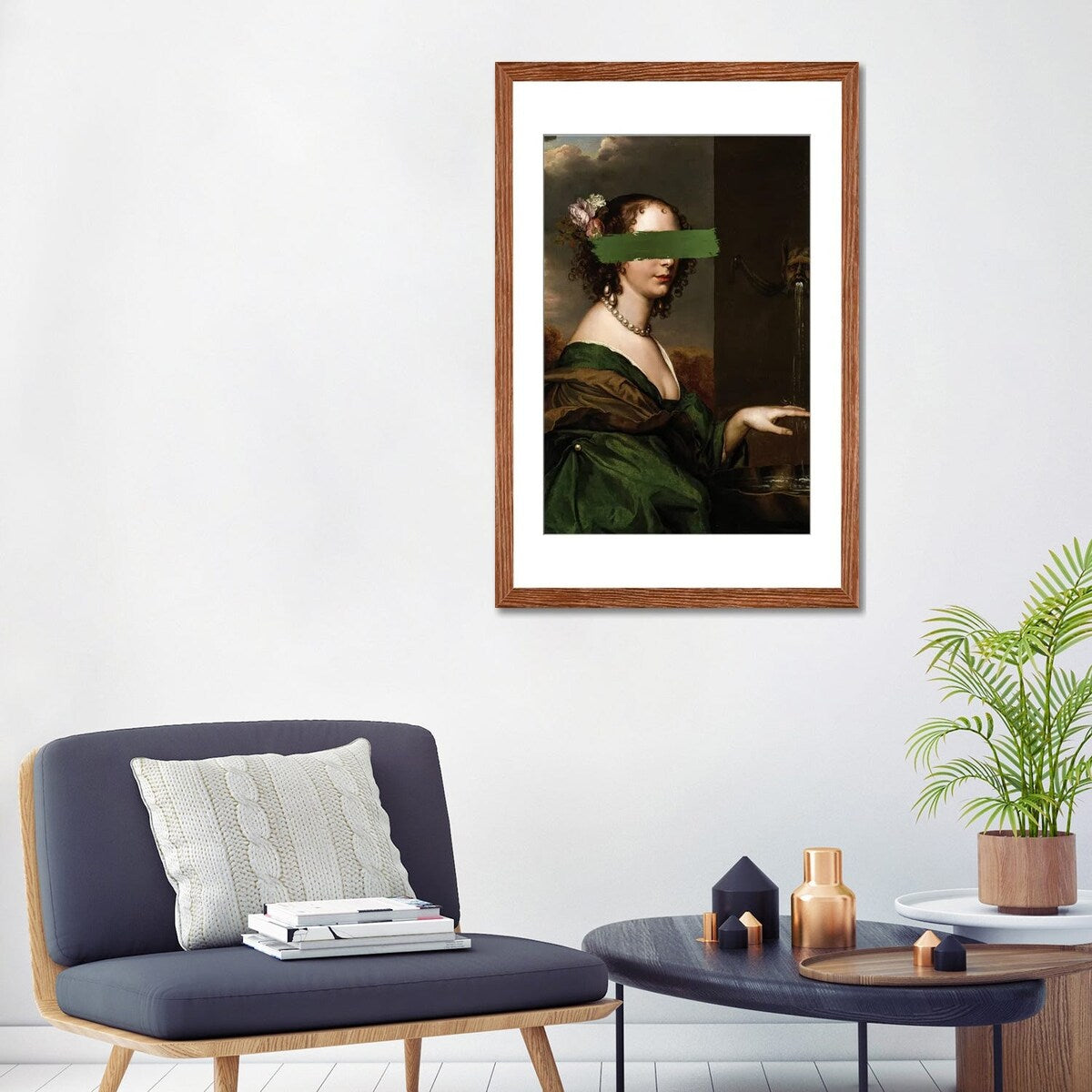 iCanvas "Woman Vintage Portrait V" by Bona Fidesa