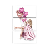 iCanvas "Wonderfully Single II" by Elza Fouche 3-Piece Canvas Wall Art Set