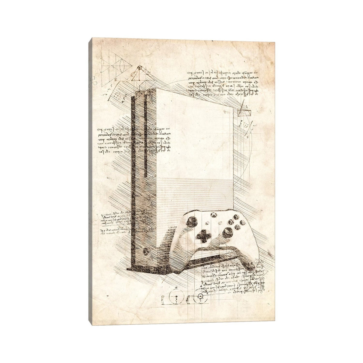 iCanvas "Xbox One S" by Cornel Vlad Canvas Print