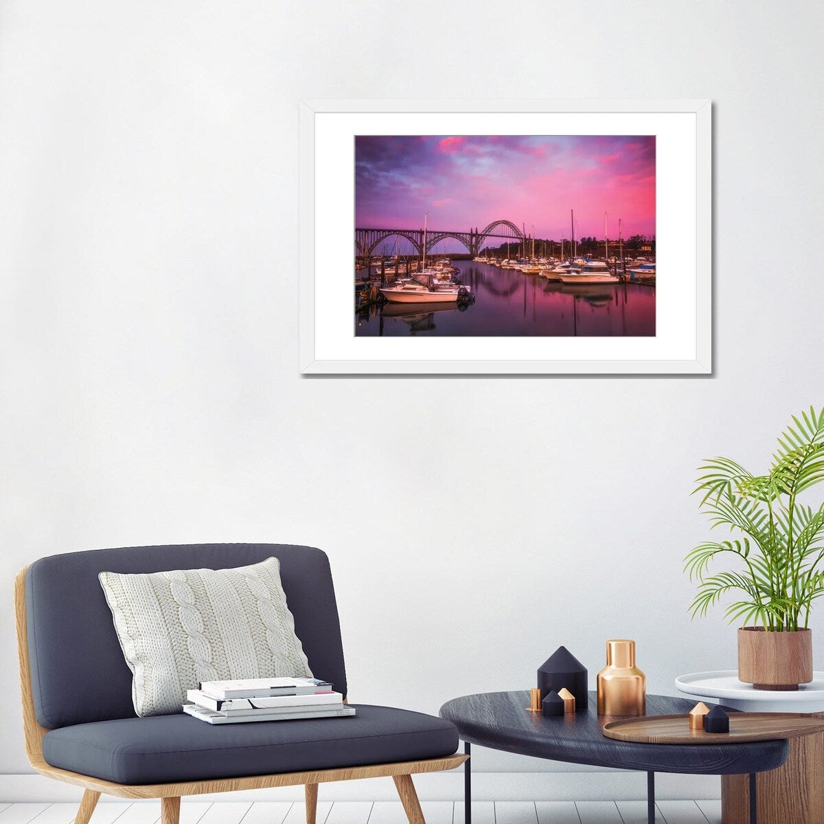 iCanvas "Yaquina Bay Sunrise" by Darren White Photography