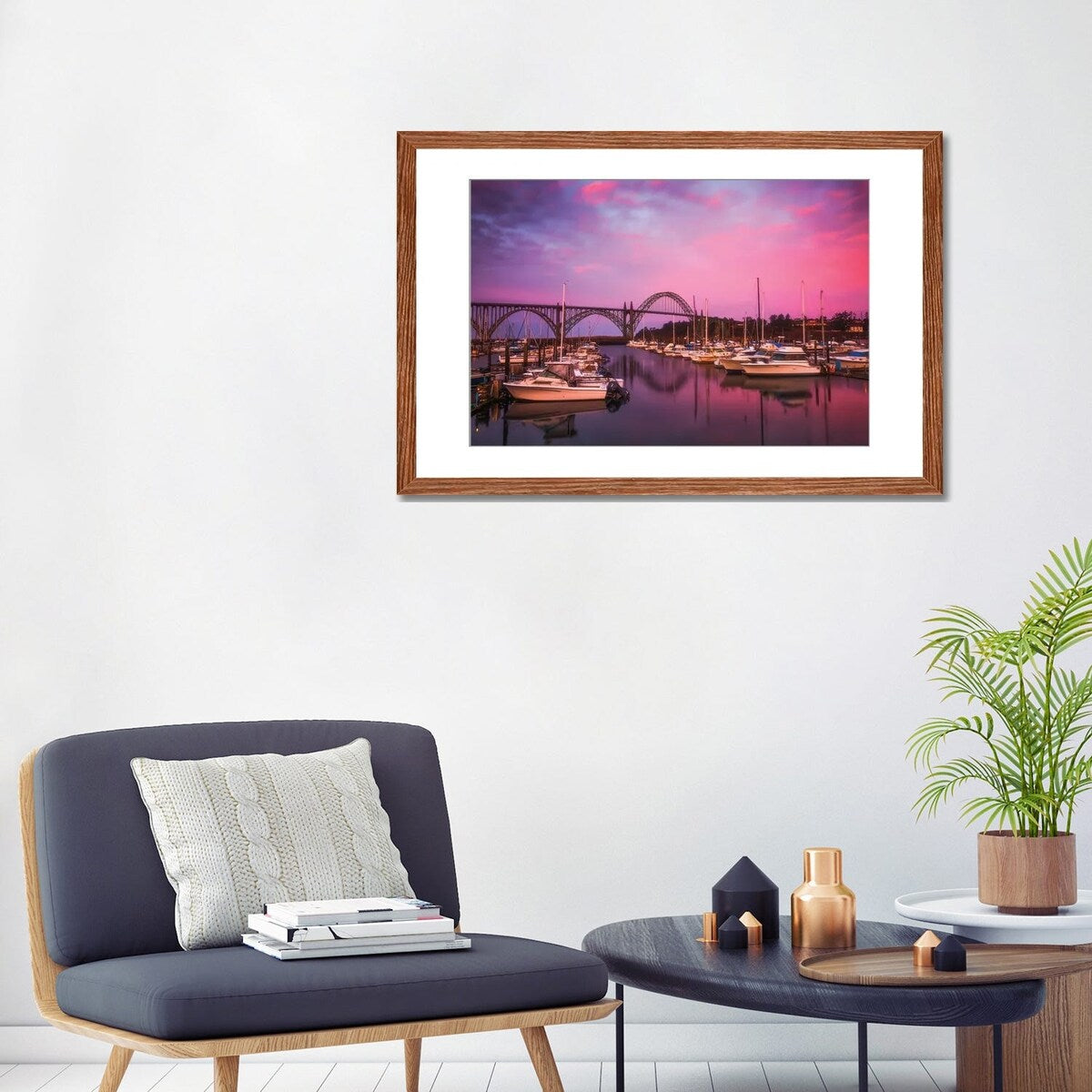 iCanvas "Yaquina Bay Sunrise" by Darren White Photography