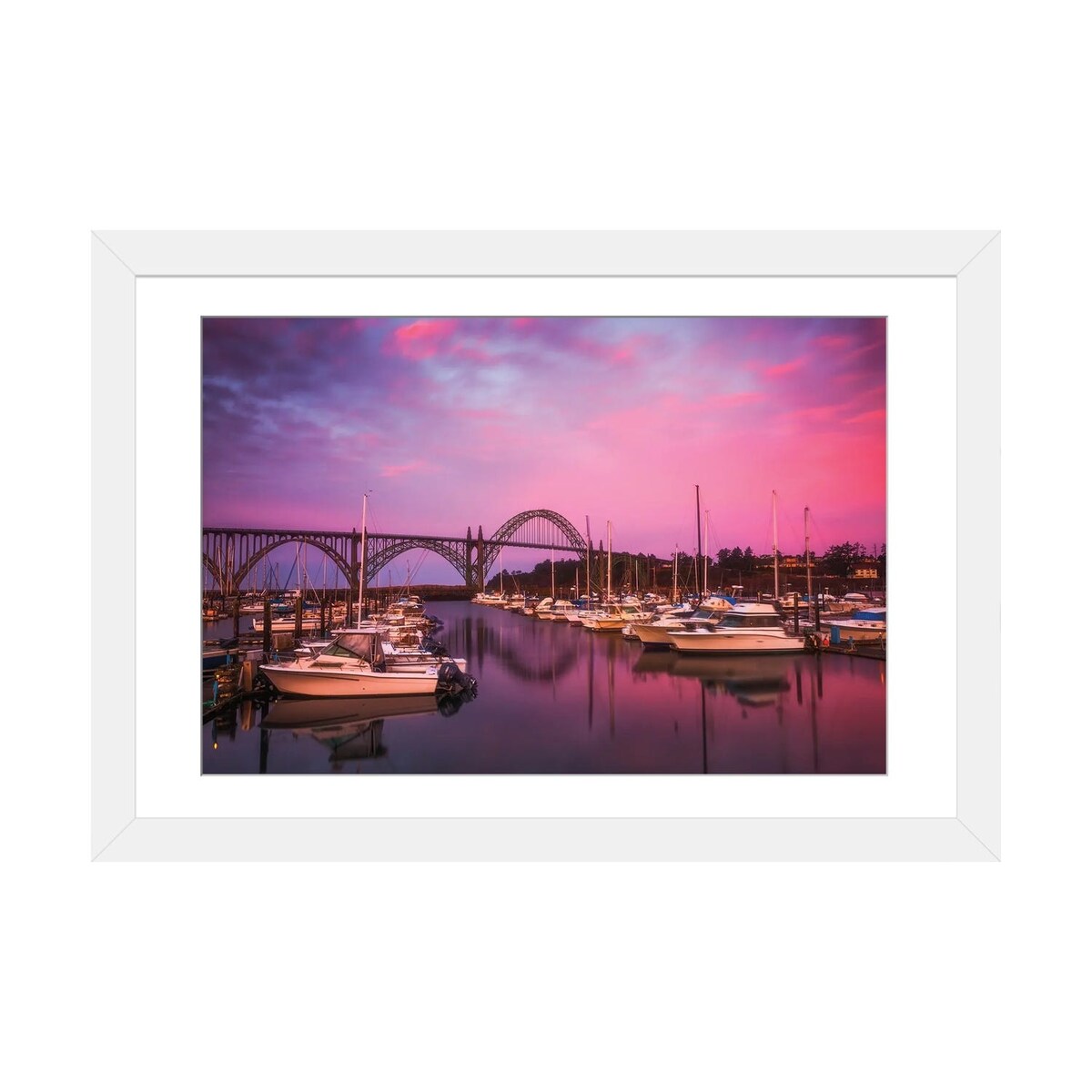 iCanvas "Yaquina Bay Sunrise" by Darren White Photography