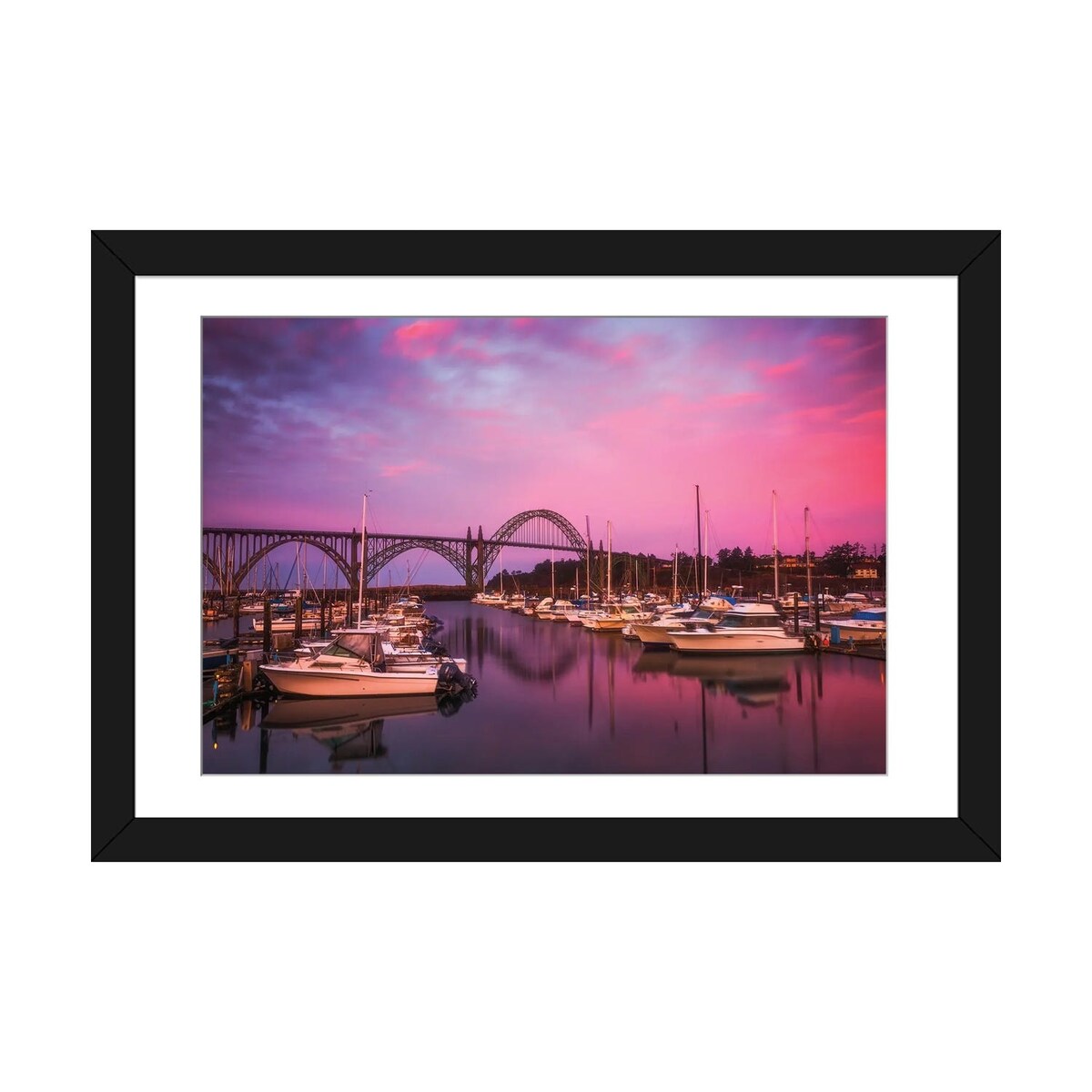 iCanvas "Yaquina Bay Sunrise" by Darren White Photography