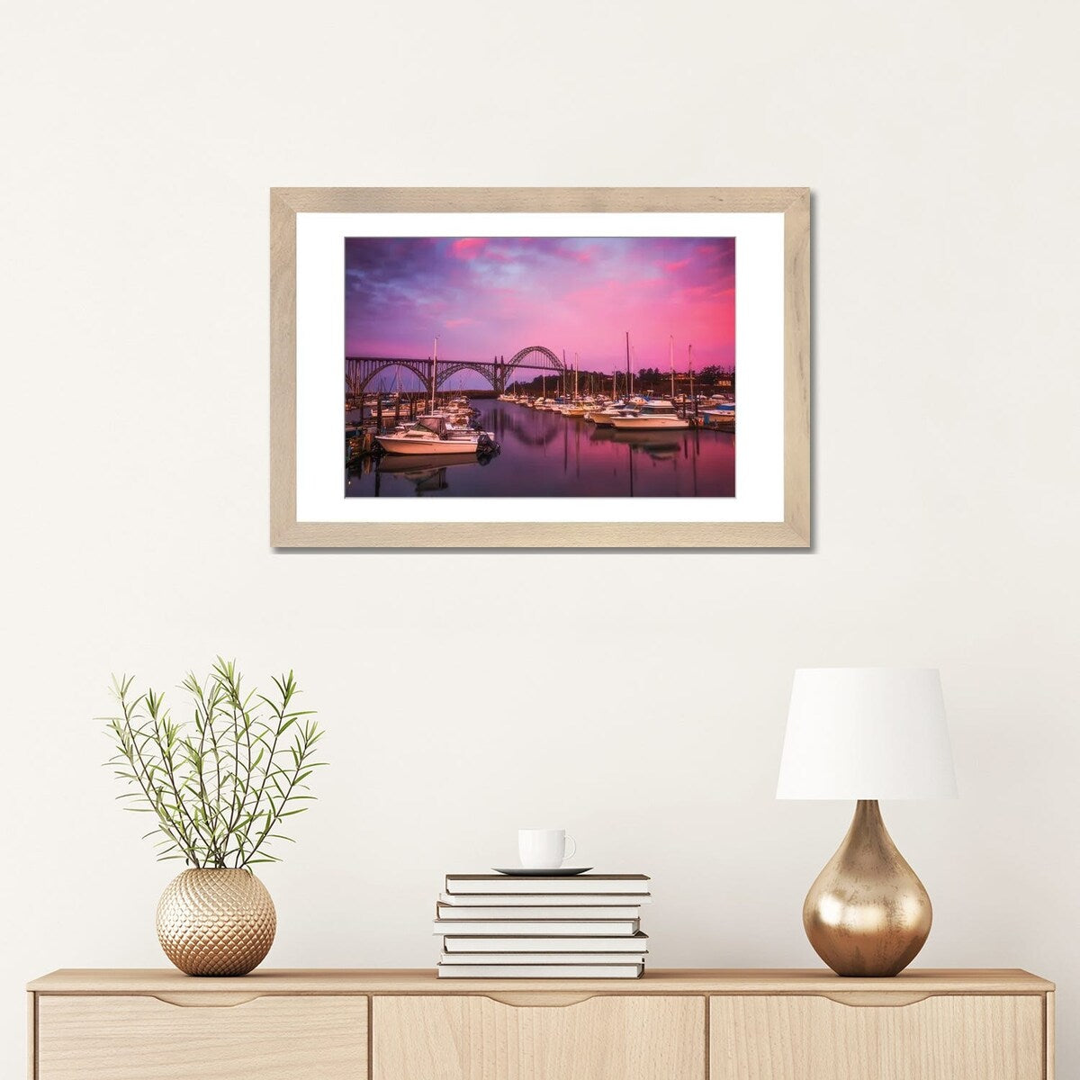 iCanvas "Yaquina Bay Sunrise" by Darren White Photography
