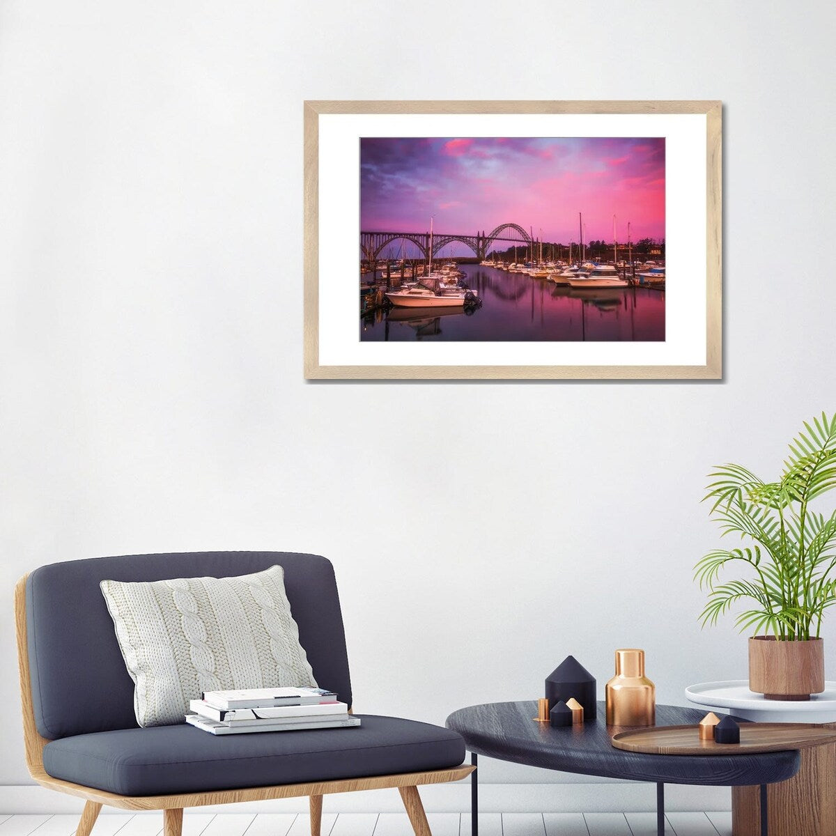 iCanvas "Yaquina Bay Sunrise" by Darren White Photography