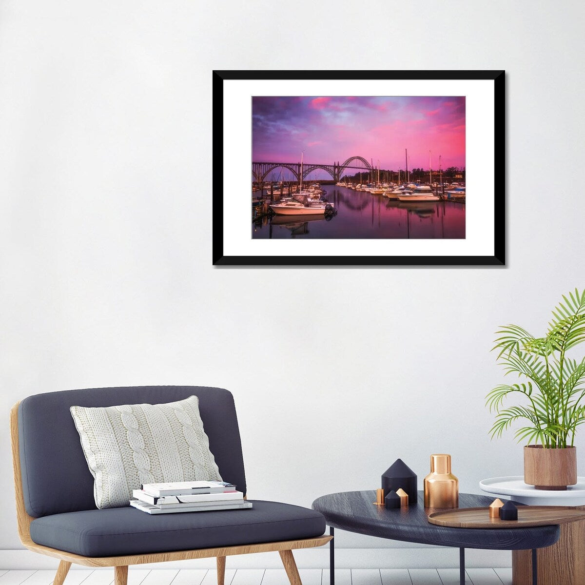 iCanvas "Yaquina Bay Sunrise" by Darren White Photography