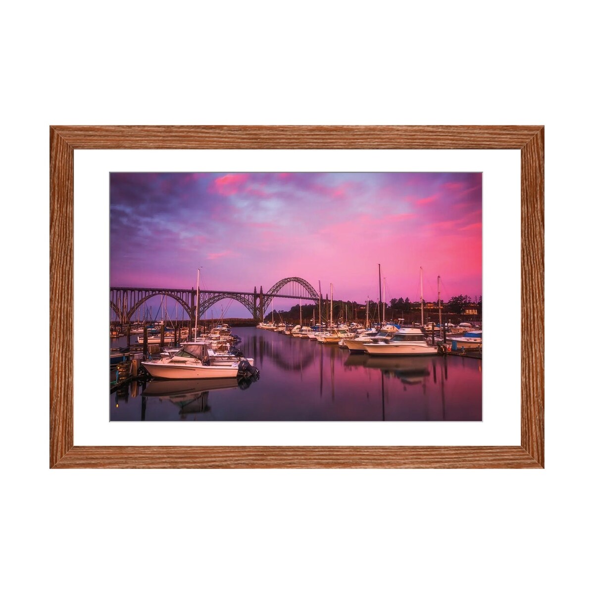 iCanvas "Yaquina Bay Sunrise" by Darren White Photography