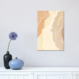 iCanvas "Yellow Camouflage" by Nikki Canvas Print