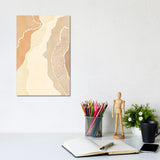 iCanvas "Yellow Camouflage" by Nikki Canvas Print