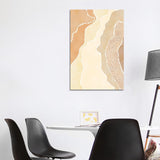 iCanvas "Yellow Camouflage" by Nikki Canvas Print