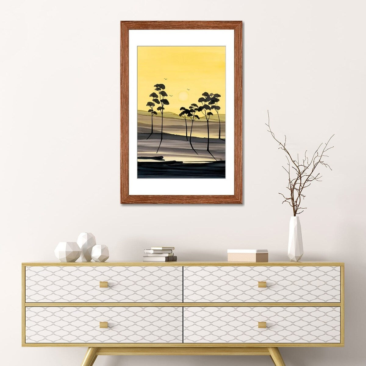 iCanvas "Yellow Hues" by Jan Matthews