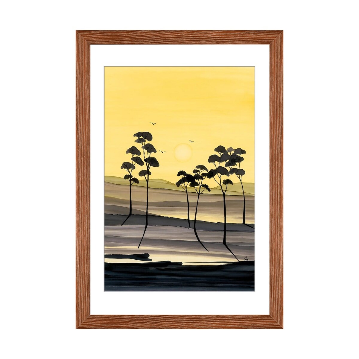 iCanvas "Yellow Hues" by Jan Matthews