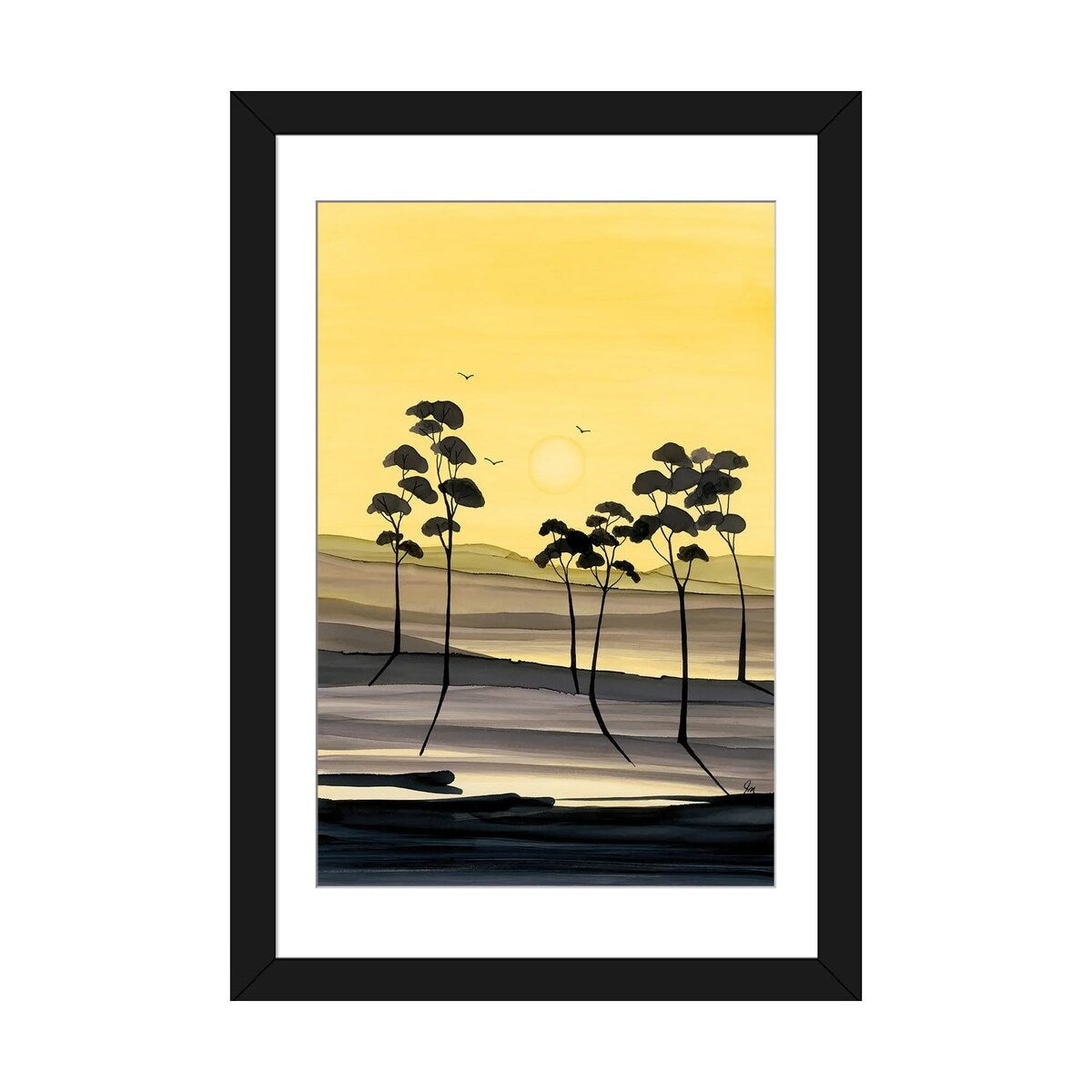 iCanvas "Yellow Hues" by Jan Matthews