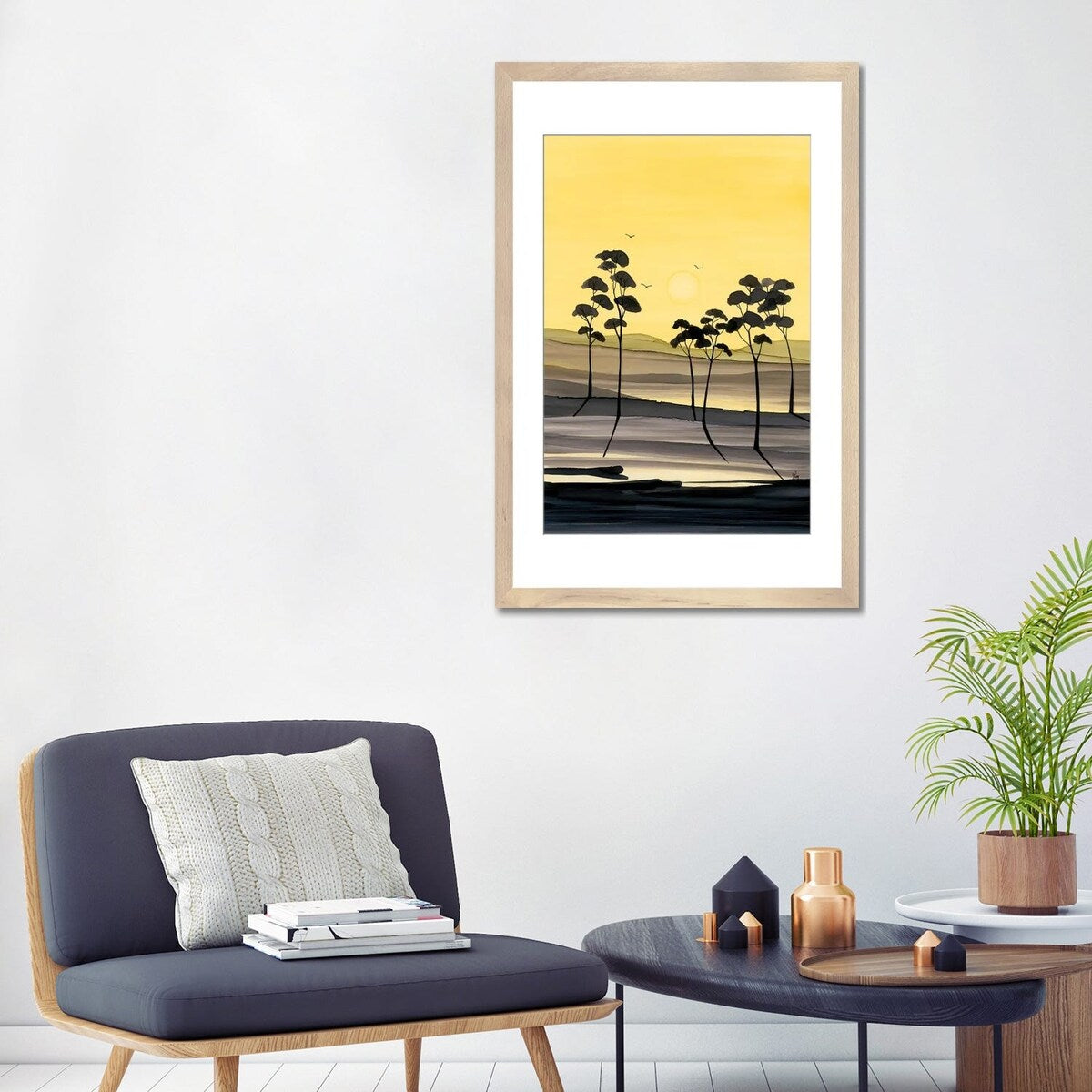 iCanvas "Yellow Hues" by Jan Matthews