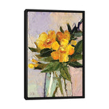 iCanvas "Yellow Mood" by Lelya Chara Framed