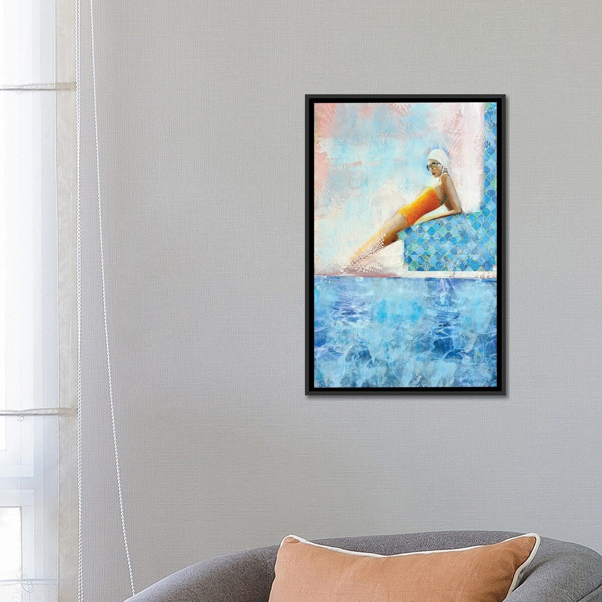 iCanvas "Yellow Sunshine" by Isabelle Joubert Framed