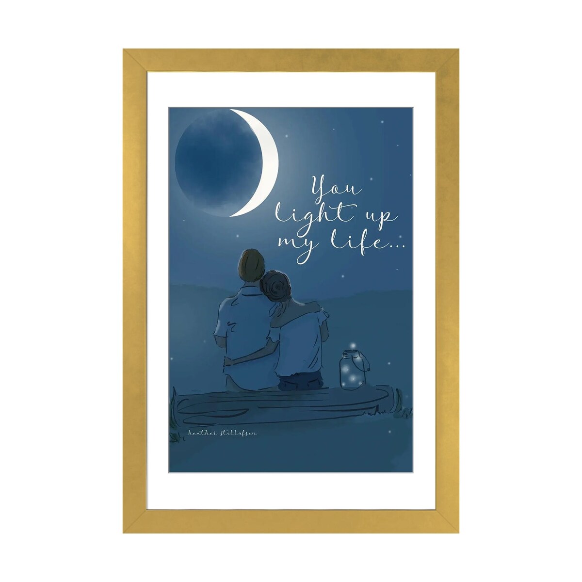 iCanvas "You Light Up My Life" by Heather Stillufsen