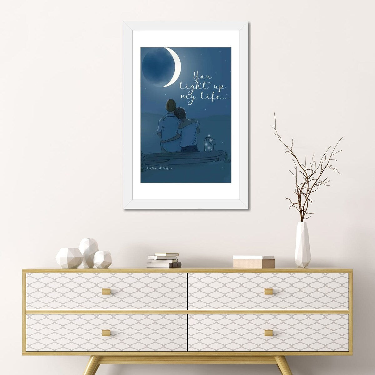 iCanvas "You Light Up My Life" by Heather Stillufsen