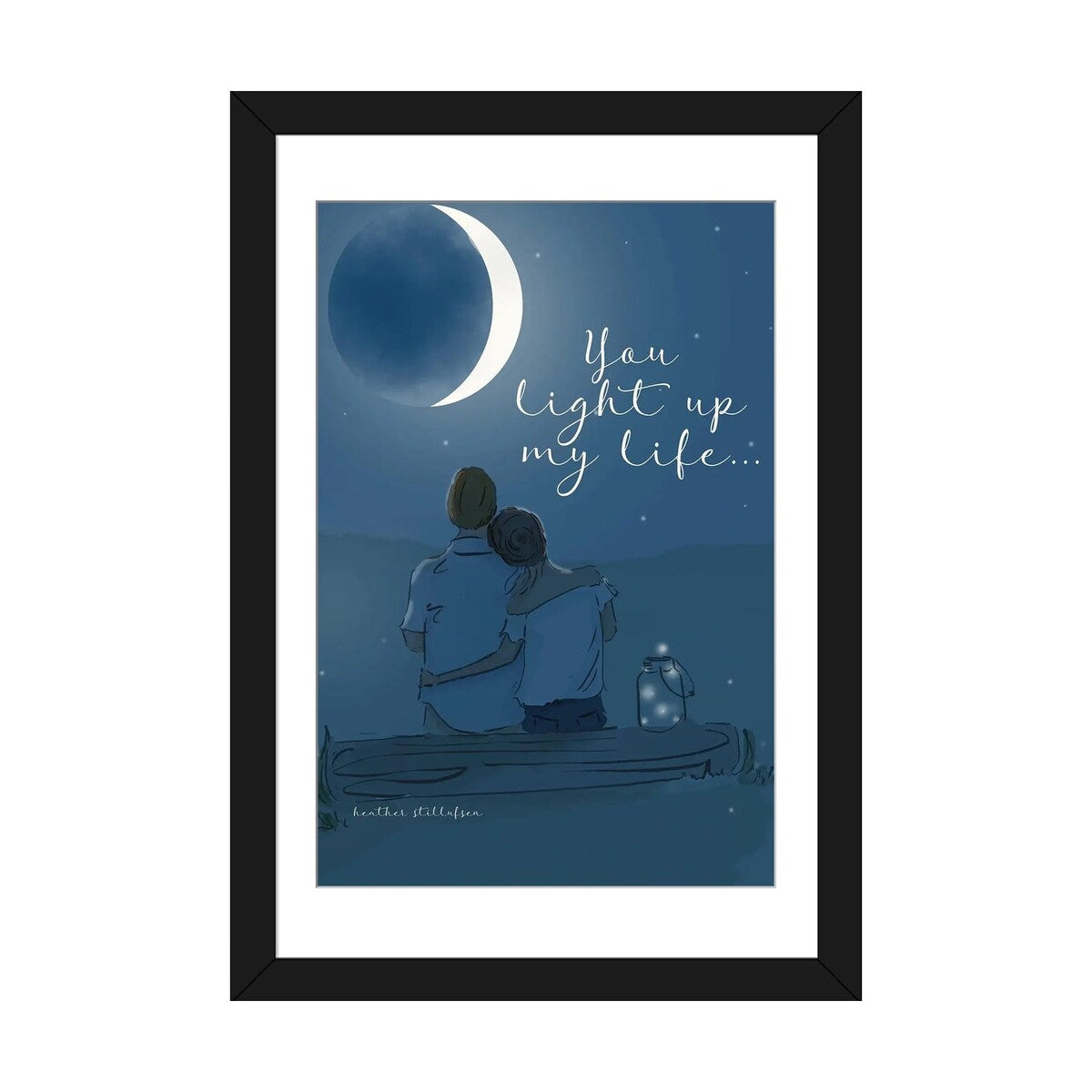 iCanvas "You Light Up My Life" by Heather Stillufsen