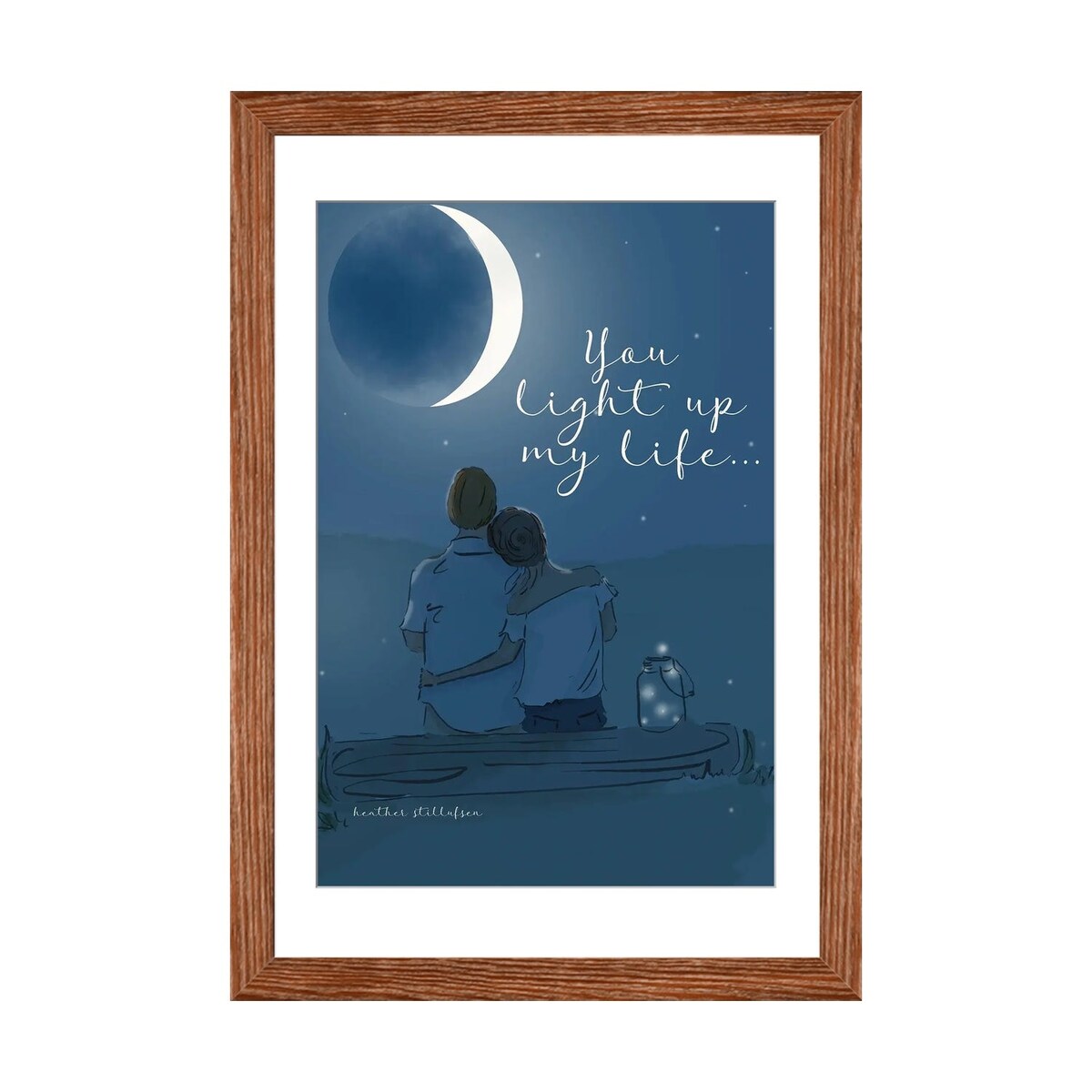 iCanvas "You Light Up My Life" by Heather Stillufsen