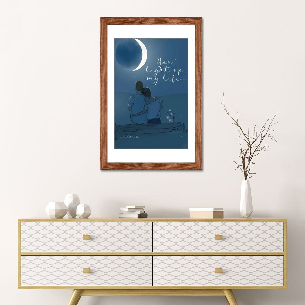 iCanvas "You Light Up My Life" by Heather Stillufsen