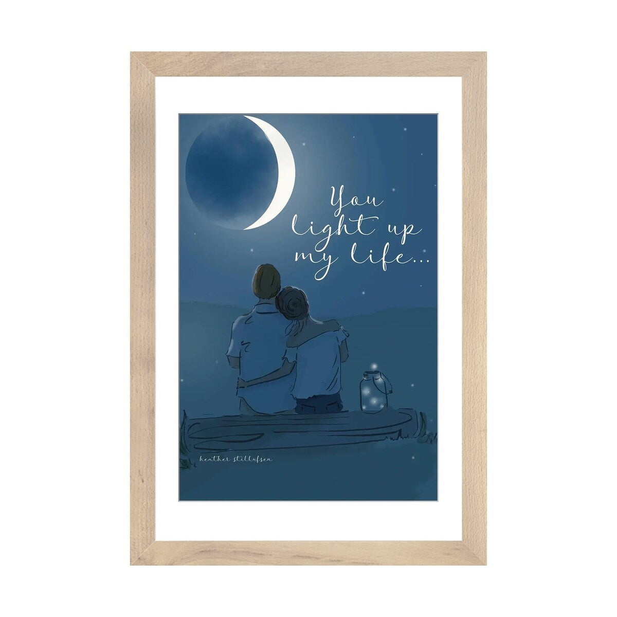 iCanvas "You Light Up My Life" by Heather Stillufsen