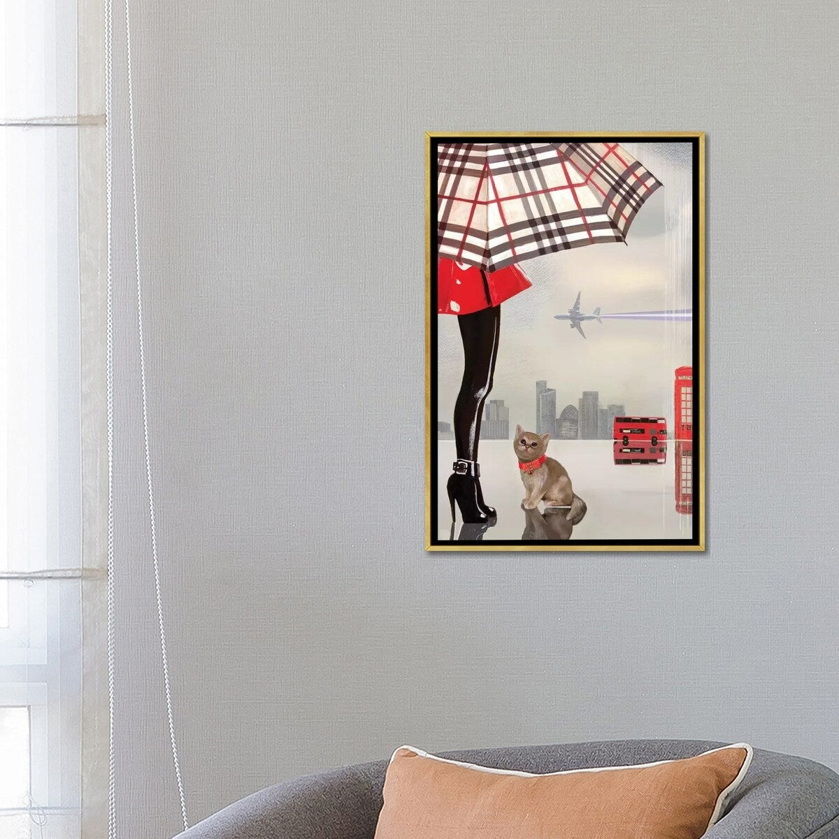 iCanvas "Young Londoner" by Victoria Fomina Framed