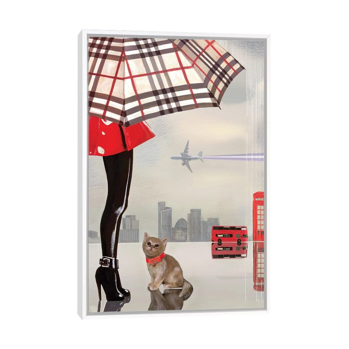 iCanvas "Young Londoner" by Victoria Fomina Framed