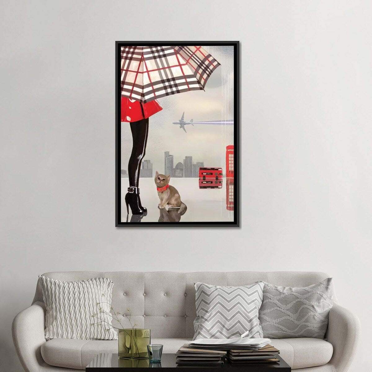 iCanvas "Young Londoner" by Victoria Fomina Framed
