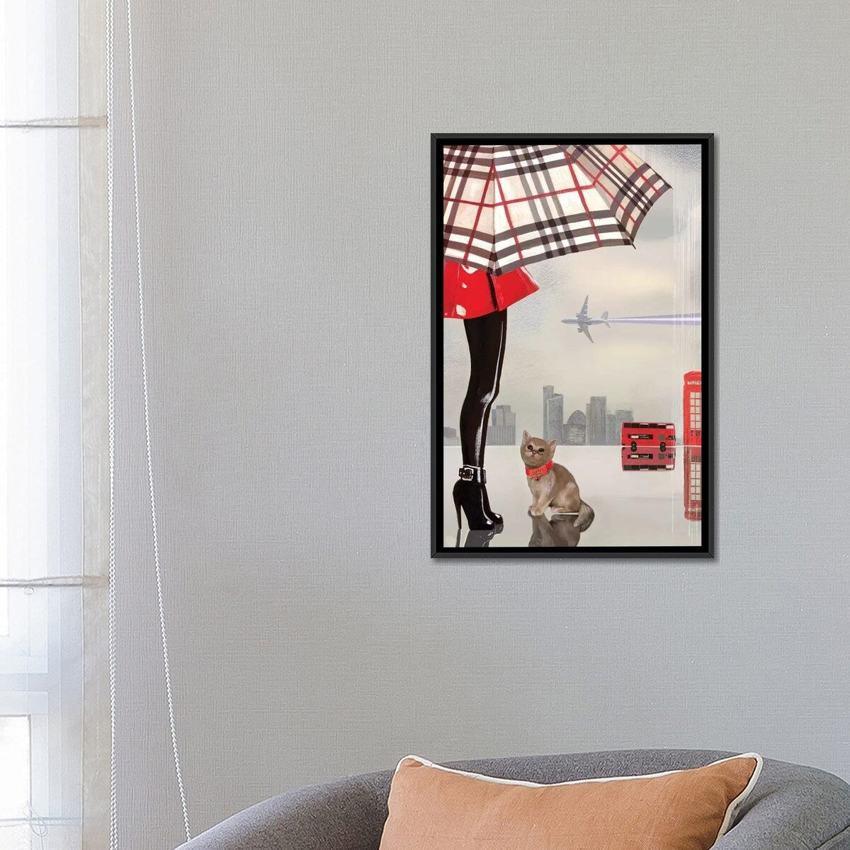 iCanvas "Young Londoner" by Victoria Fomina Framed