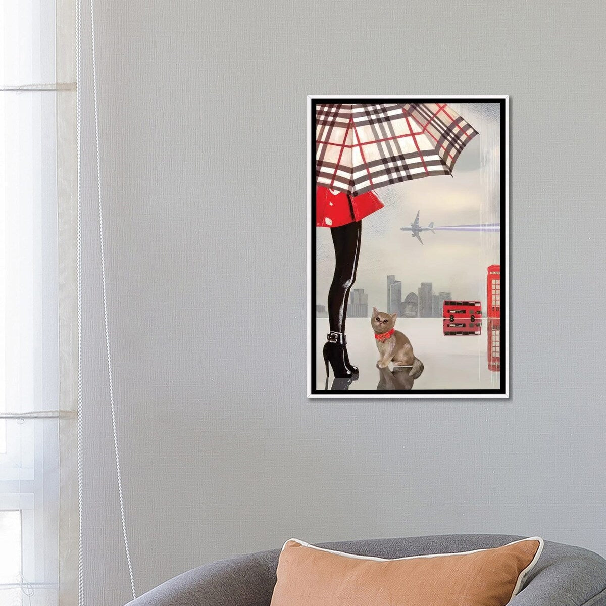 iCanvas "Young Londoner" by Victoria Fomina Framed